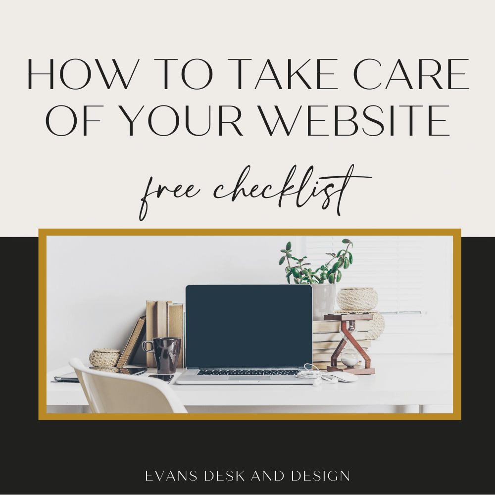 website maintenance checklist how to take care of your website free checklist
